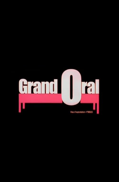 Grand Oral poster
