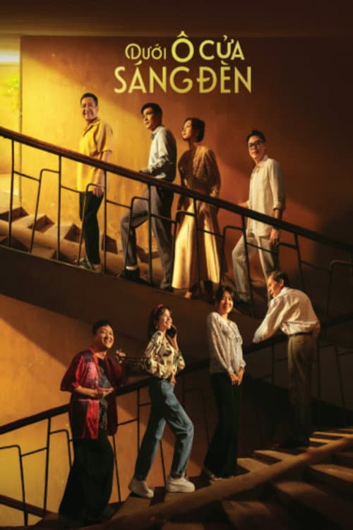 Dưới ô cửa sáng đèn poster
