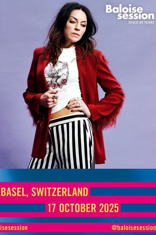Amy Macdonald @ Baloise Session 2025 poster