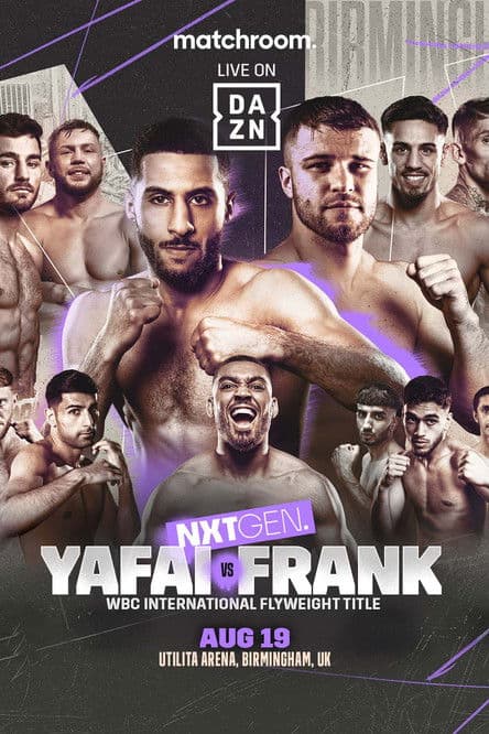 Galal Yafai vs. Tommy Frank poster