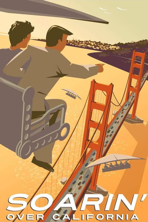 Soarin' Over California poster
