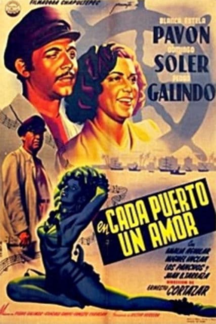 En cada puerto un amor poster