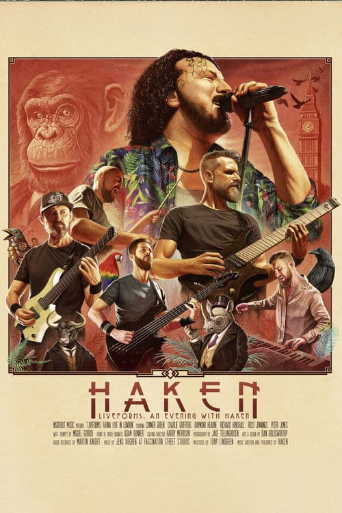 Haken - Liveforms: An Evening with Haken poster