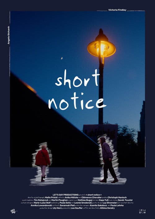 Short Notice poster