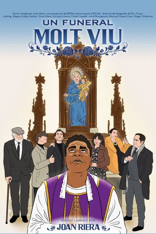 Un funeral molt viu poster