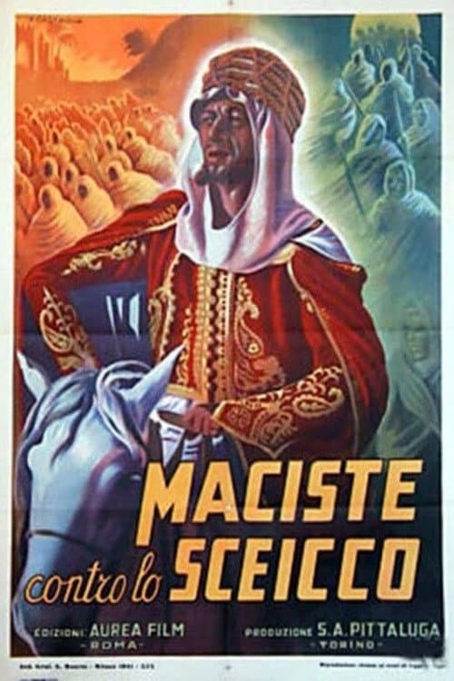 Maciste contro lo sceicco poster