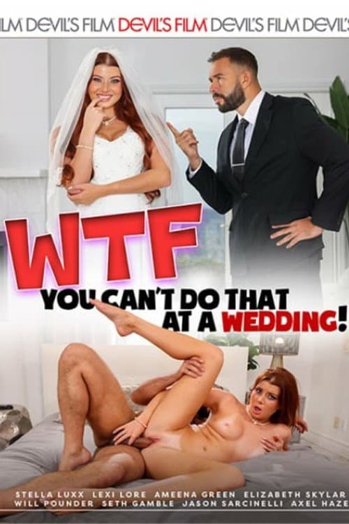 WTF - You Can't Do That At A Wedding! poster
