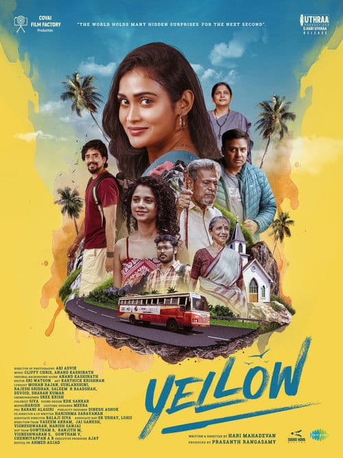 Yellow poster