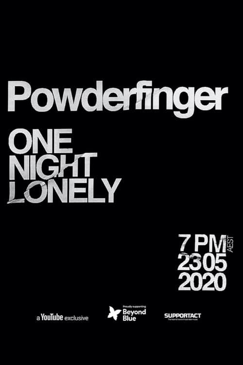 Powderfinger One Night Lonely poster