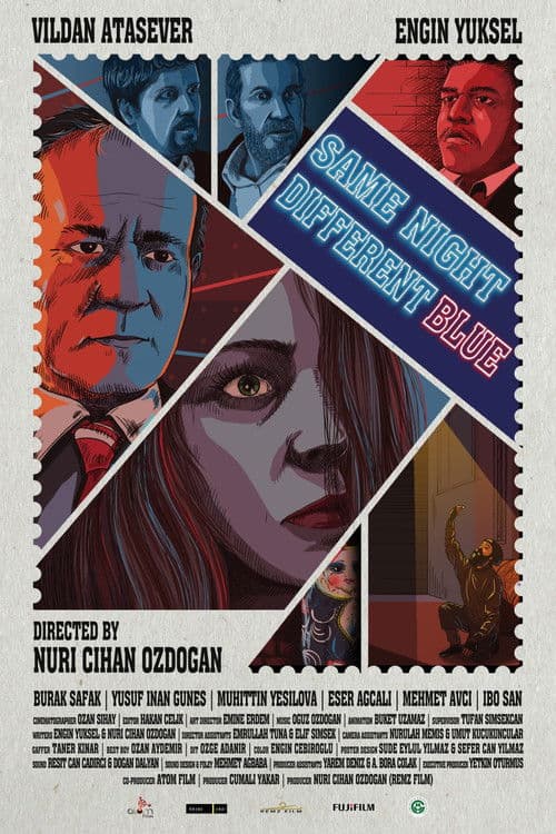 Same Night Different Blue poster