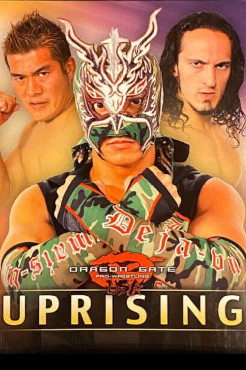 Dragon Gate USA: Uprising poster
