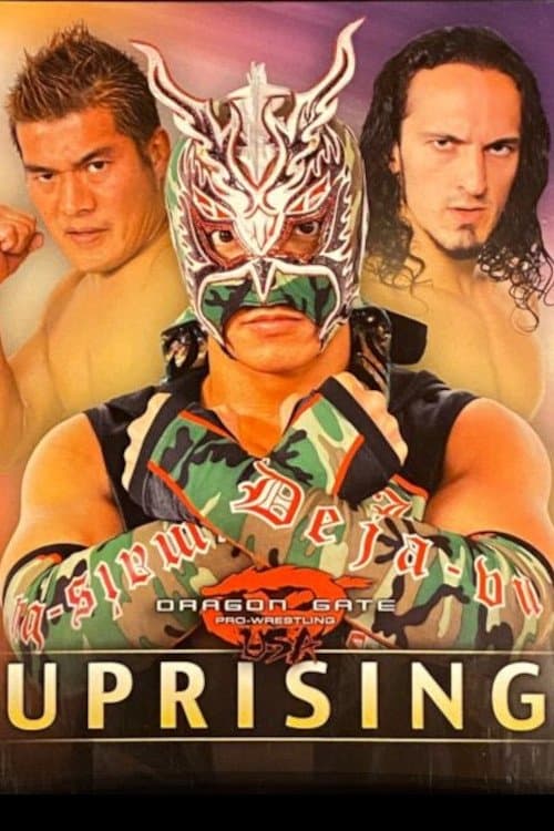 Dragon Gate USA: Uprising poster