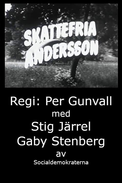 Skattefria Andersson poster