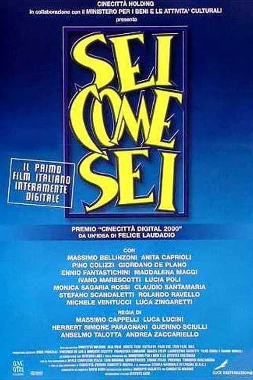 Sei come sei poster