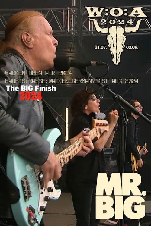 Mr. Big The Last Concert Live at Wacken 2024 poster
