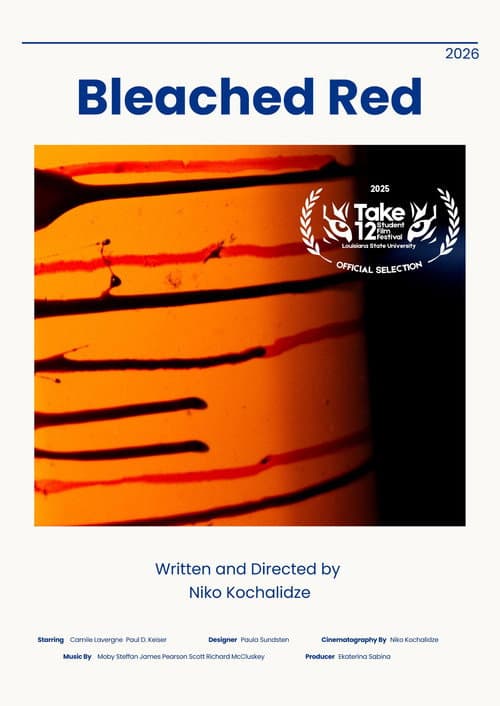 Bleached Red poster