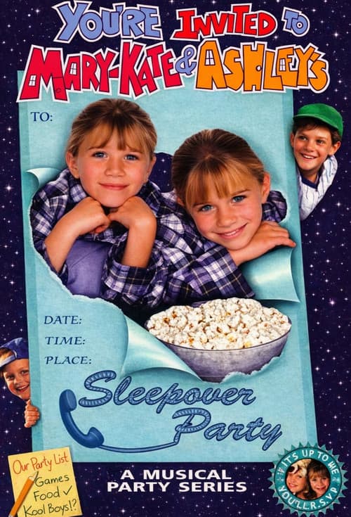 You're Invited to Mary-Kate & Ashley's Sleepover Party poster