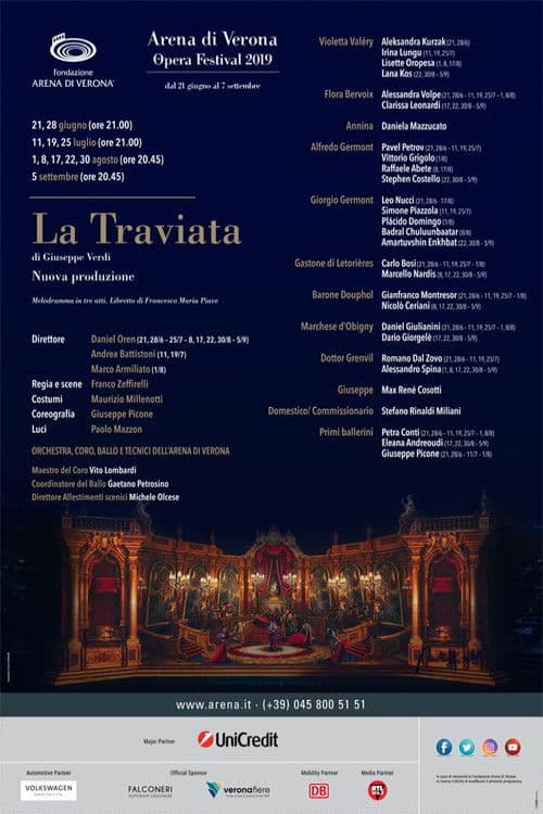 La Traviata - Arena di Verona poster