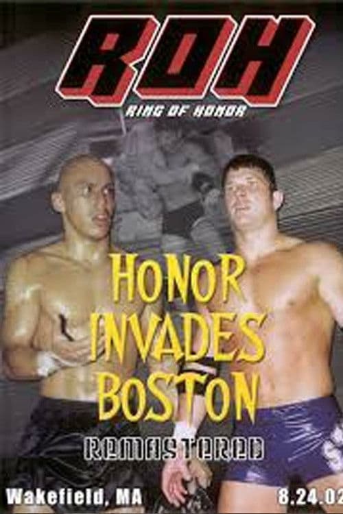ROH: Honor Invades Boston poster