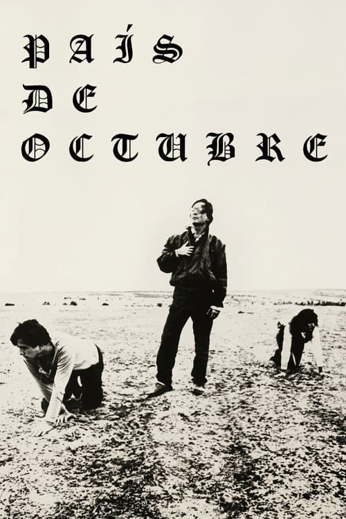 País de octubre poster