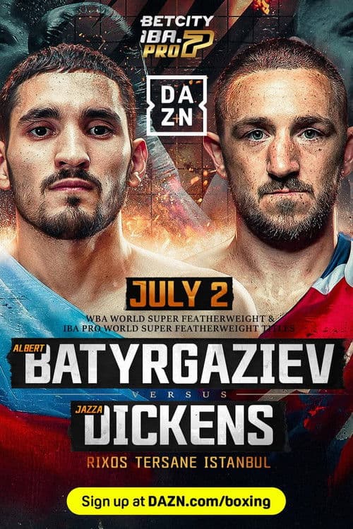 Albert Batyrgaziev vs. James Dickens poster