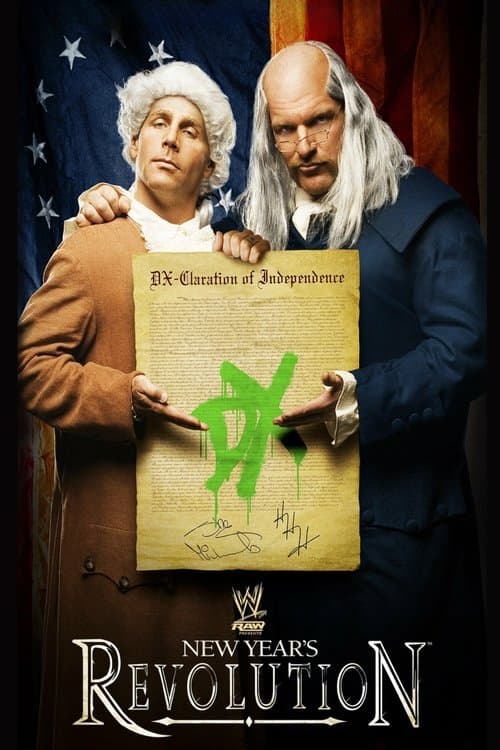 WWE New Year's Revolution 2007 poster