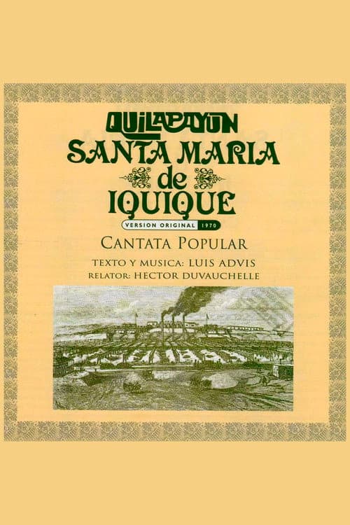Escuela Santa María de Iquique 1907 poster