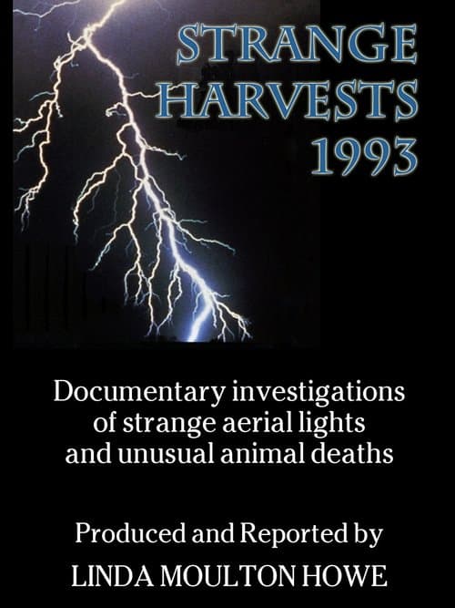 Strange Harvests 1993 poster
