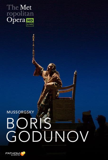 The Metropolitan Opera: Boris Godunow poster