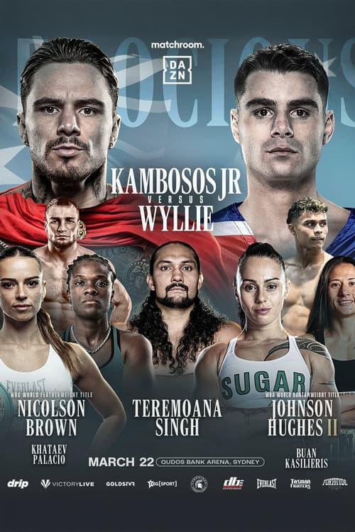 George Kambosos Jr vs. Jake Wyllie poster