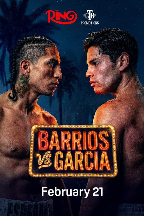 Mario Barrios vs. Ryan Garcia poster