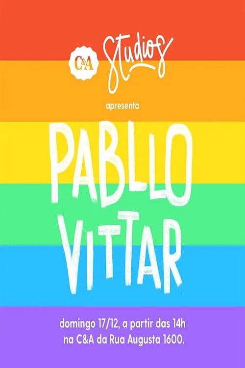 Pabllo Vittar Pocket Show C&A ao vivo na Rua Augusta poster