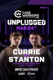 Cage Warriors 151: Unplugged poster