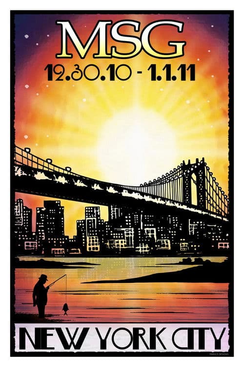 Phish 2010-12-31 Madison Square Garden, New York, NY poster