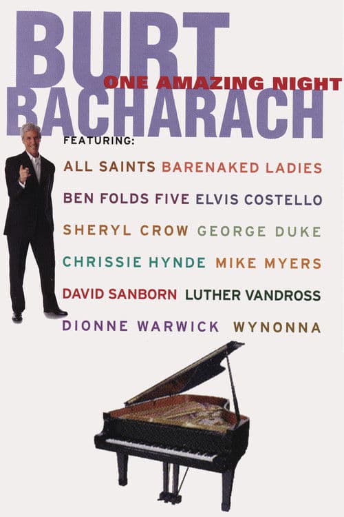 Burt Bacharach: One Amazing Night poster