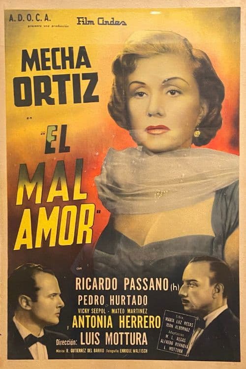 El mal amor poster
