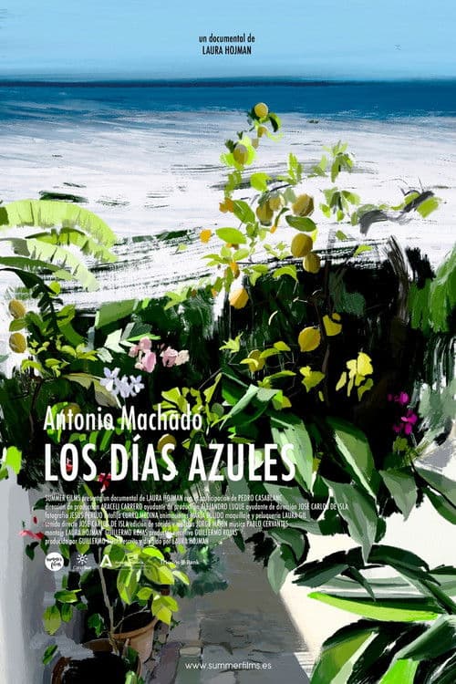 Antonio Machado: los días azules poster
