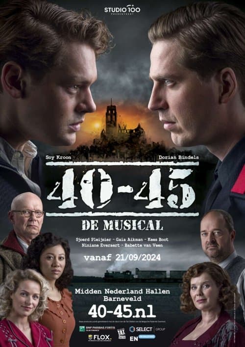 40-45, the Musical poster