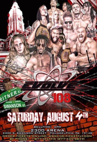 EVOLVE 108 poster