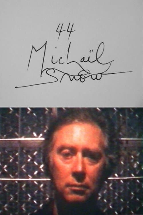 Cinématon n°44 : Michael Snow poster