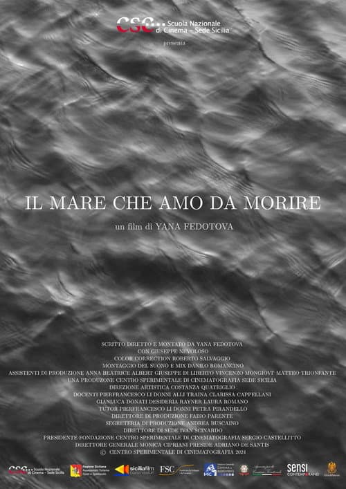 THE SEA THAT I LOVE TO DEATH poster