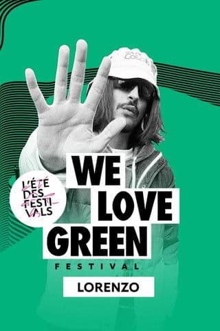 Lorenzo en concert à We Love Green 2023 poster