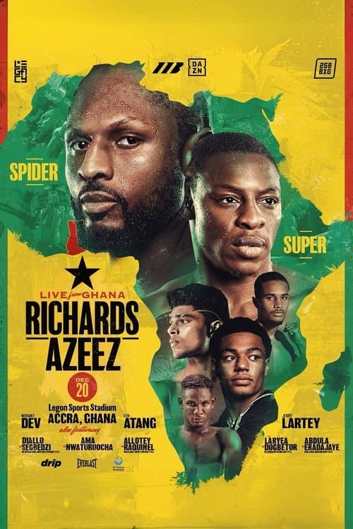 Craig Richards vs. Dan Azeez poster