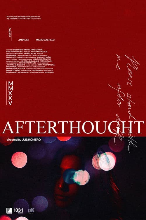 Afterthought poster