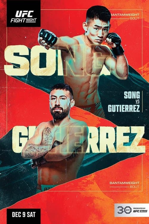 UFC Fight Night 233: Song vs. Gutierrez poster