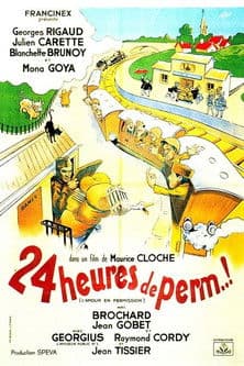 Vingt-quatre heures de perm' poster