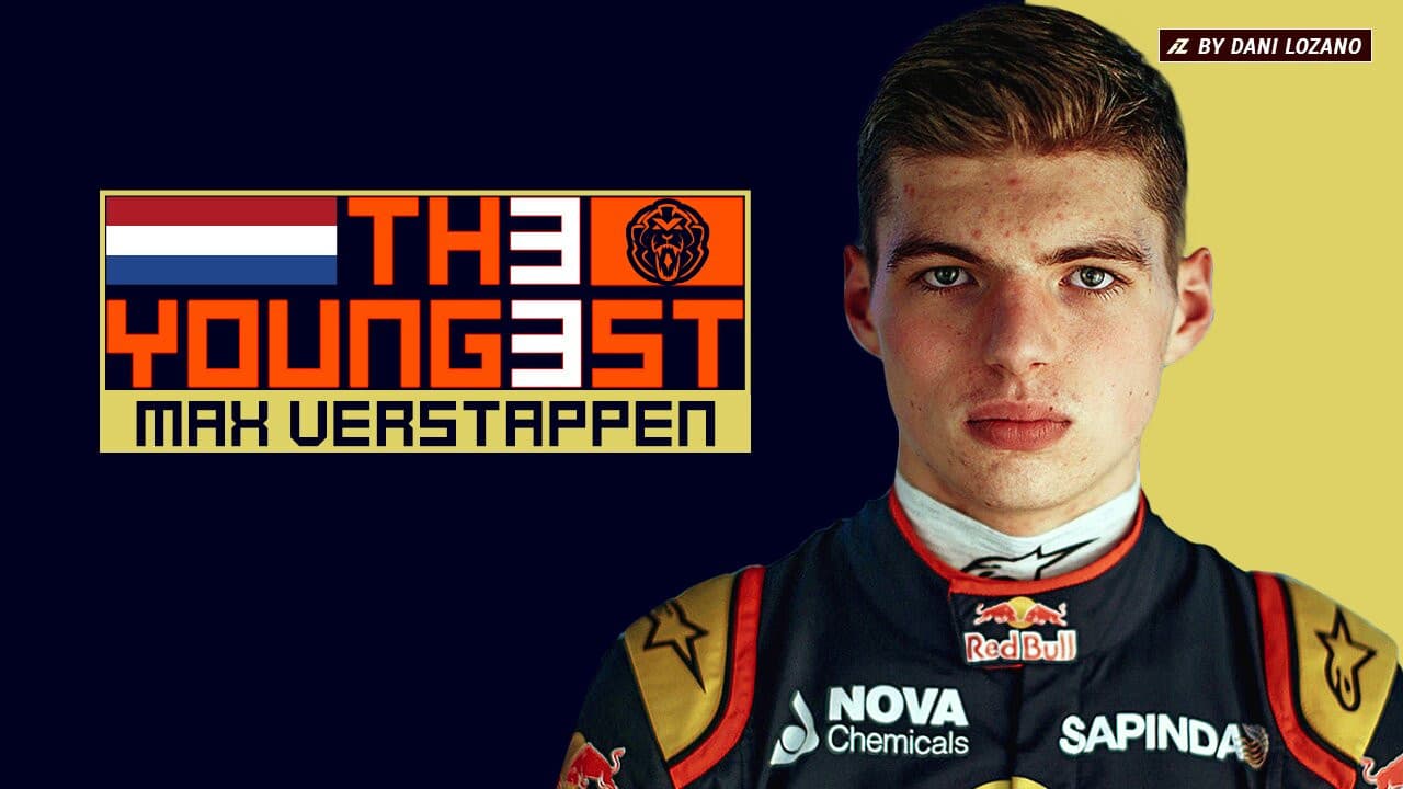 TH3 YOUNG3ST – MAX VERSTAPPEN