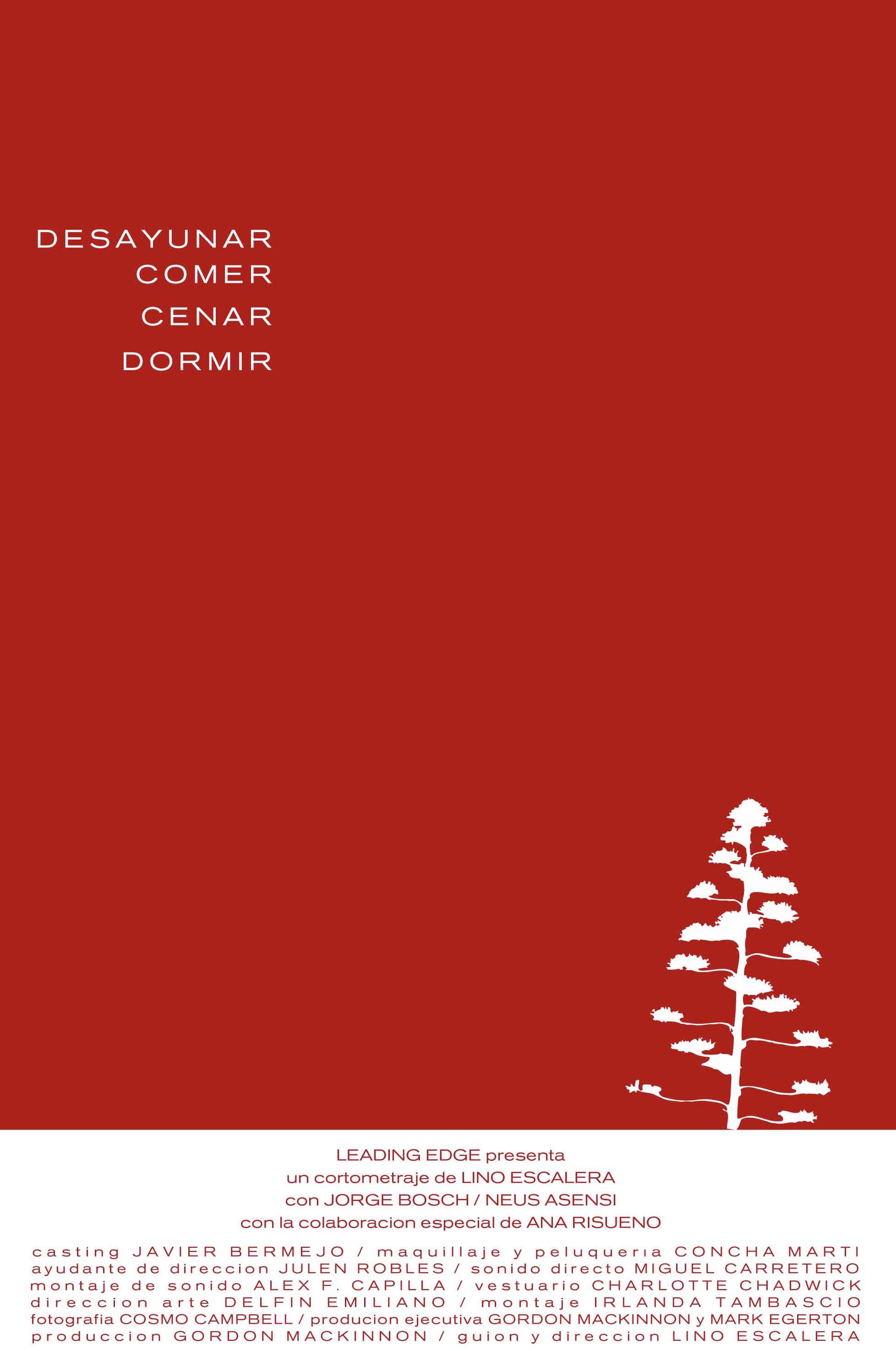 Breakfast, Lunch, Dinner, Bed