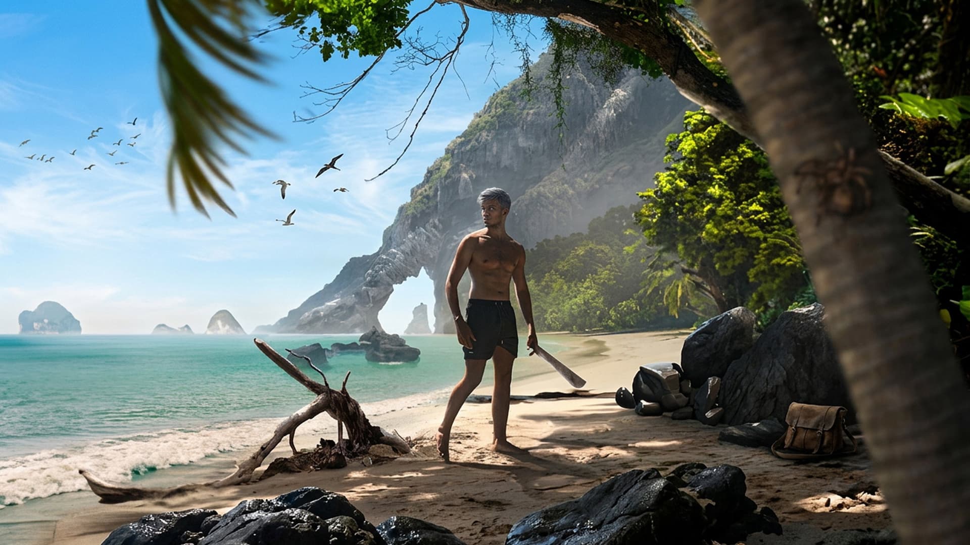 7 Days to Survive Alone on a Deserted Island