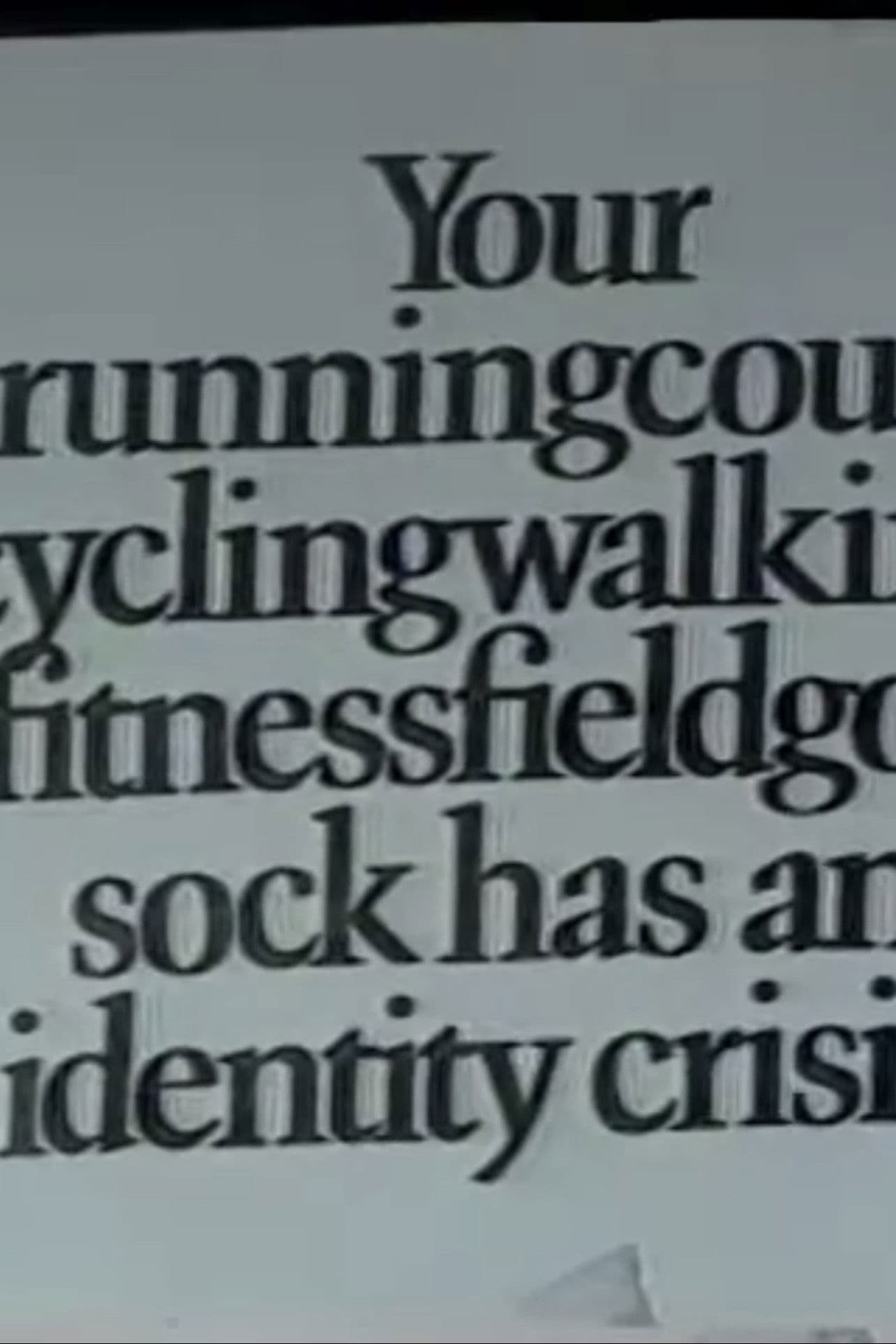 Sock Ads: Judith Williamson Consumes Passionately in Southern California